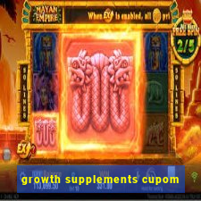 growth supplements cupom